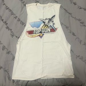 Top gun cut off tee